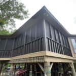 Outdoor screens for patio and porch areas in Shreveport, LA and surrounding areas of Louisiana