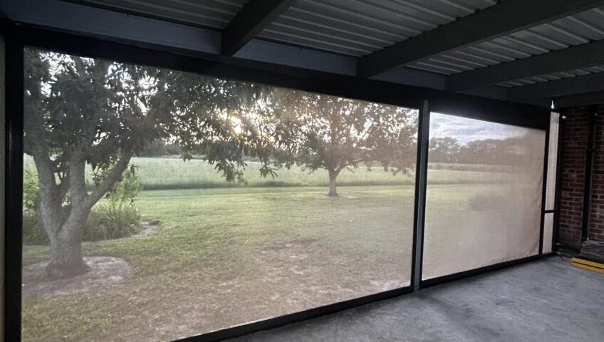 Retractable screens in Shreveport, LA and surrounding areas of Louisiana